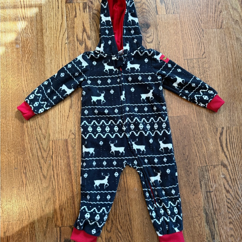 Tipsy Elves Red and Navy Onesie